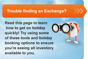 Trouble finding an exchange?