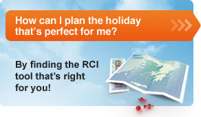 How can I plan the vacation that's perfect for me? By finding the RCI tool that's right for you!