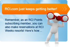 RCI.com just keeps getting better!