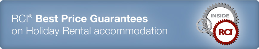 RCI® Best Price Guarantees on Holiday Rental accommodation