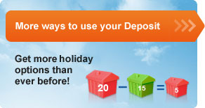 More ways to use your deposit