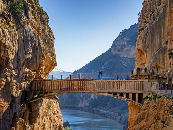 El Caminito del Rey con recogida desde la ciudad de Málaga