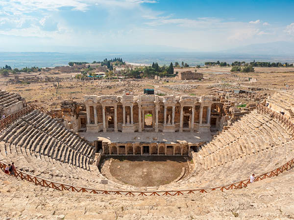 Pamukkale Hierapolis and Cleopatra's pool tour 