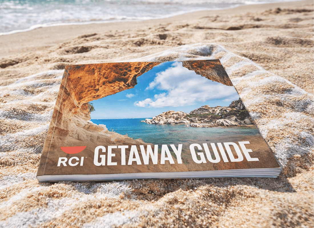 Getaway guide for RCI, featuring travel tips and destination information.