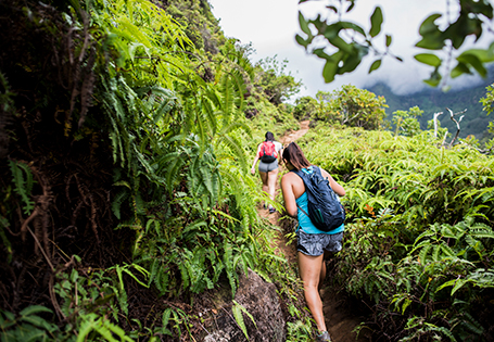 hiking in oahu