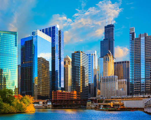 Image of the Chicago Skyline