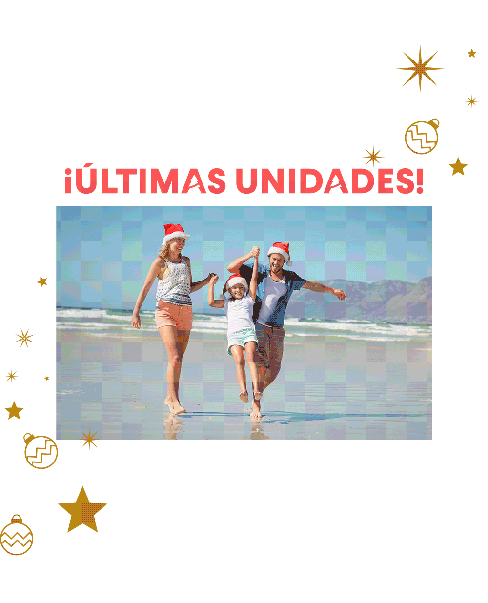 ¡Hasta 30% OFF en destinos de playa!