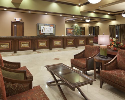 A well furnished lobby.