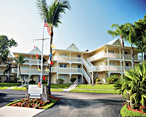A street view of Charter Club Resort.
