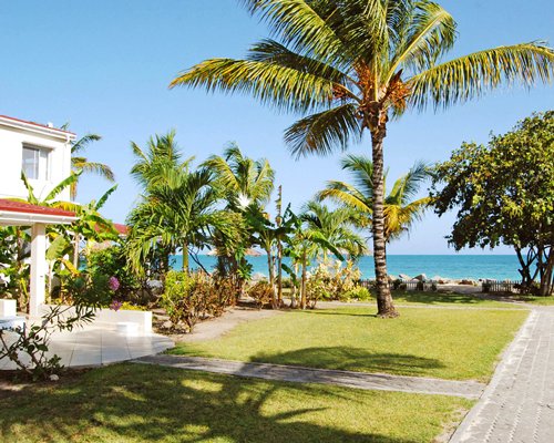 A unit at Antigua Village Beach Club with ocean view.