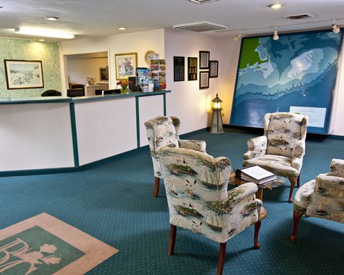 The reception area at Brewster Green.