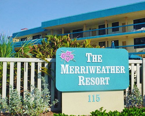 Signboard of Merriweather Resort.