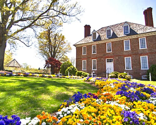 SCENIC EXTERIOR VIEW OF A UNIT DURING FALL.