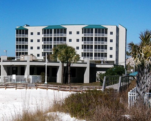 Exterior view of Holiday Beach Resort.