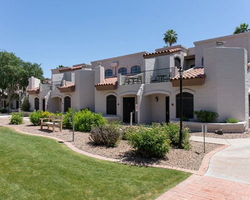 Entrance to Scottsdale Camelback Resort.