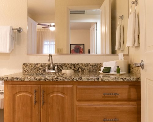 A well equipped kitchen.