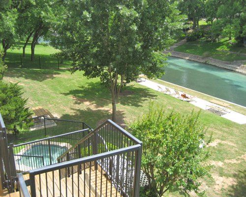 Balcony view of Inverness at New Braunfels.