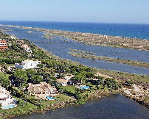 An aerial view of Quinta do Lago Country Club.