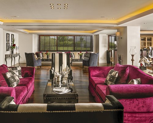Resort lounge area.