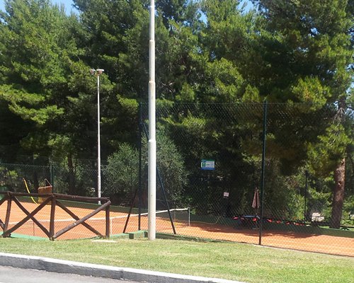 An outdoor play area.