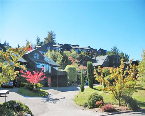 Scenic exterior view of The Ridge Resort.