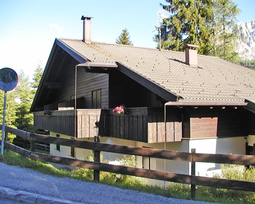 An exterior view of Casa Carezza resort.