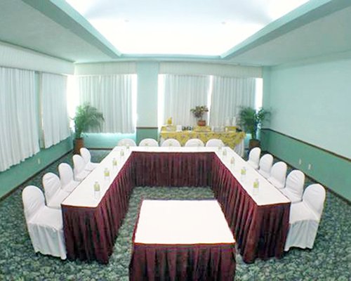 An indoor conference room at The Palms Resort of Mazatlan resort.