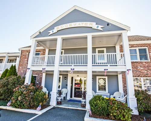 Resort rooms at The Edgewater Beach Resort