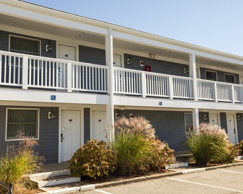 Exterior view of a unit of The Edgewater Beach Resort.