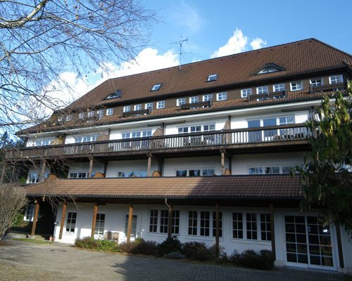 A street view of the Erlenbruck resort.
