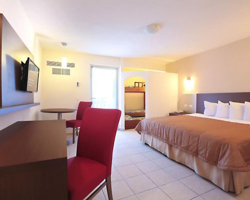 Luxury King size bedroom at Golden Shores & Crown Paradise Club Puerto Vallarta