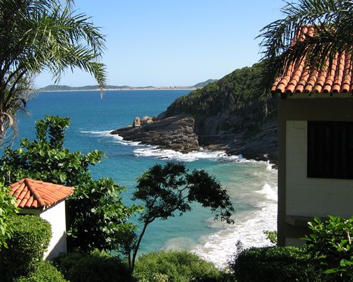A view of the Atlantic ocean from the resort.