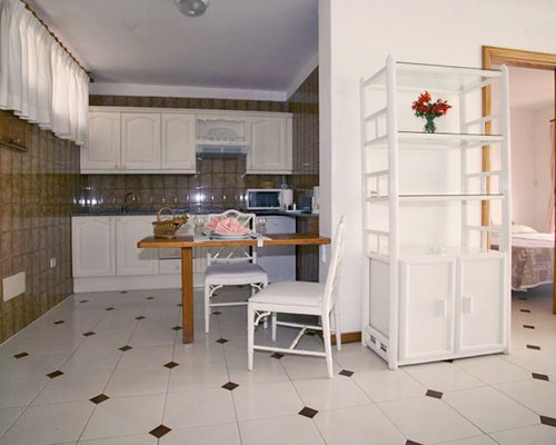 A well equipped kitchen.