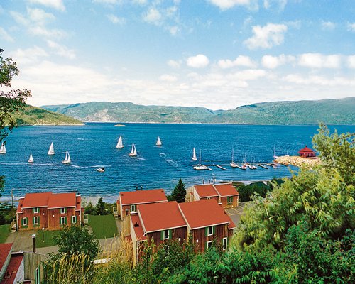 Chalets Sur Le Fjord Image