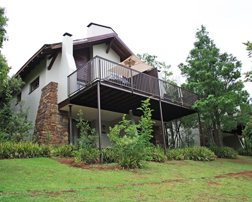 A scenic exterior view of the resort unit.