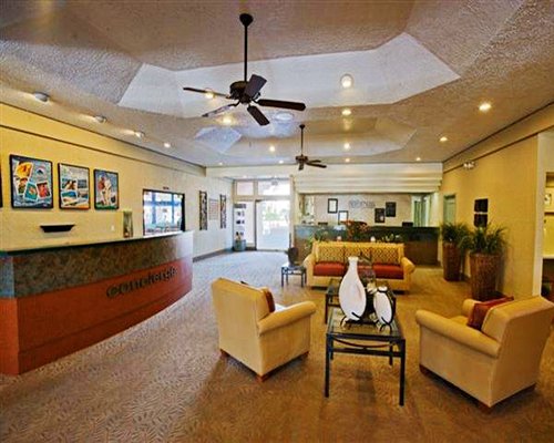 A large reception area at Welk Resorts Palm Springs.