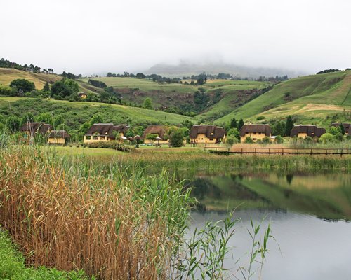 View of the dam at Mount Champagne.