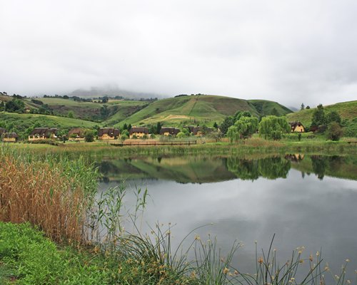 View of the dam at Mount Champagne.