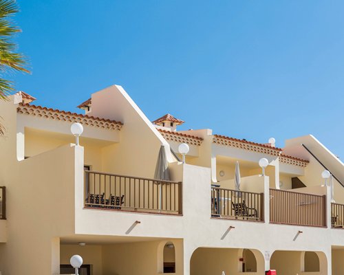 Exterior view of Royal Sunset Beach Club alongside the beach.