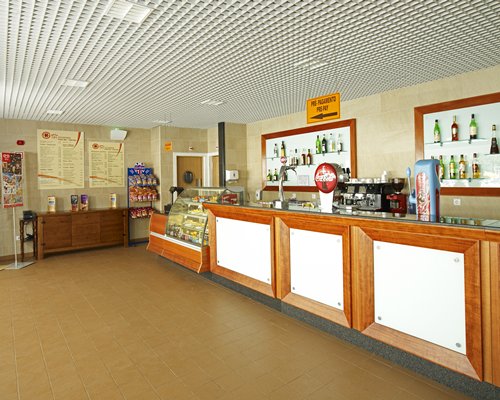 A resort bar.
