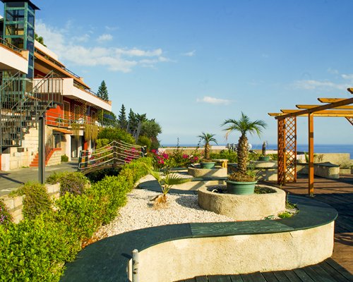 Scenic exterior view of Residence Letojanni resort.