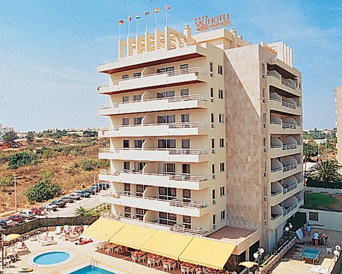 An exterior view of Vau Hotel.