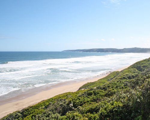 A beach on the Southern Ocean.