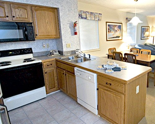 Furnished Kitchen at Eagle Trace at Killy Court