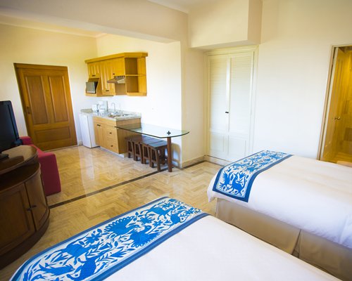 Bedroom with Mini Kitchen at Club Velas Vallarta