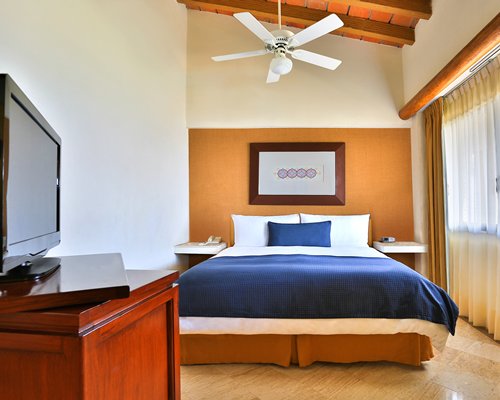 Bedroom with Entertainment at Club Velas Vallarta