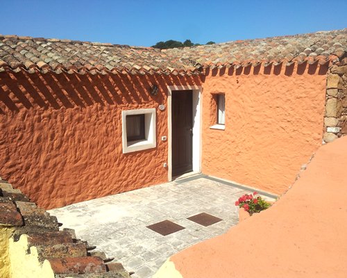 Exterior view of the resort unit.