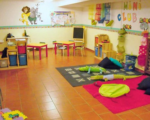 Indoor kids recreation room.
