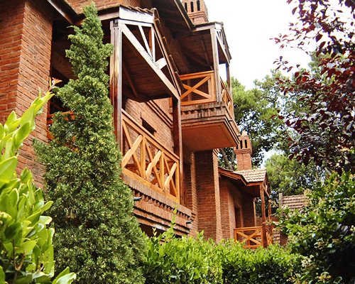 Exterior view of multiple balconies at Vacances Dorado.