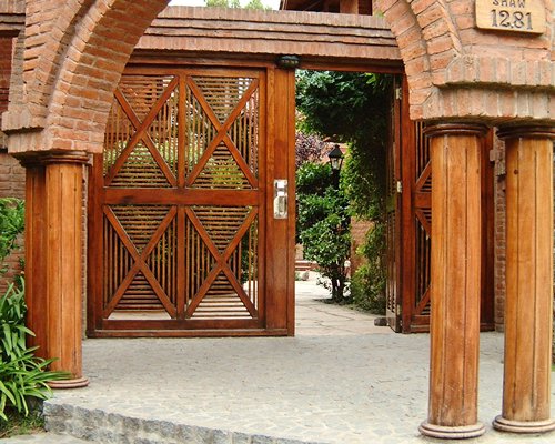 Entry gate of Vacances Dorado resort.